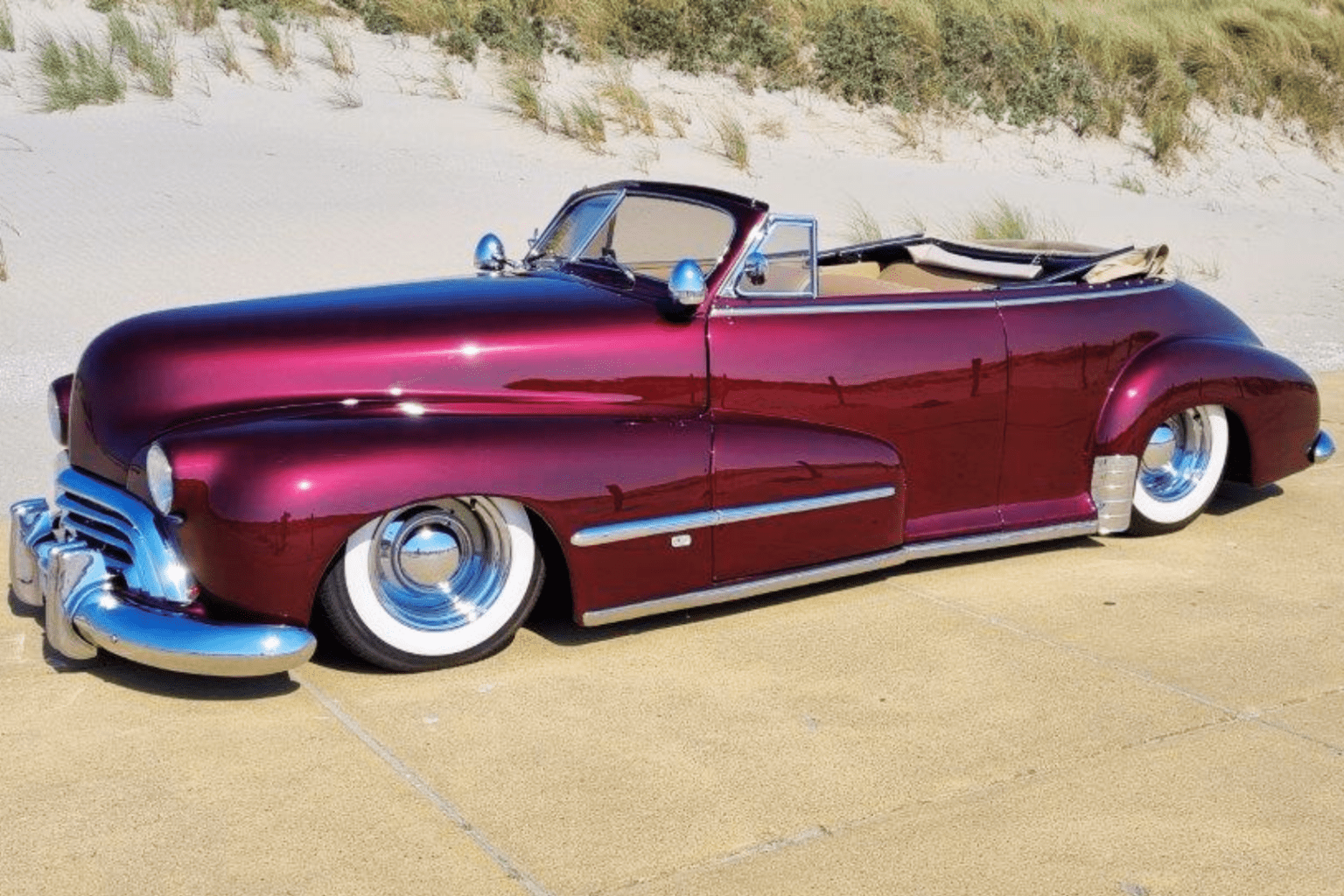 hot rod trouwauto